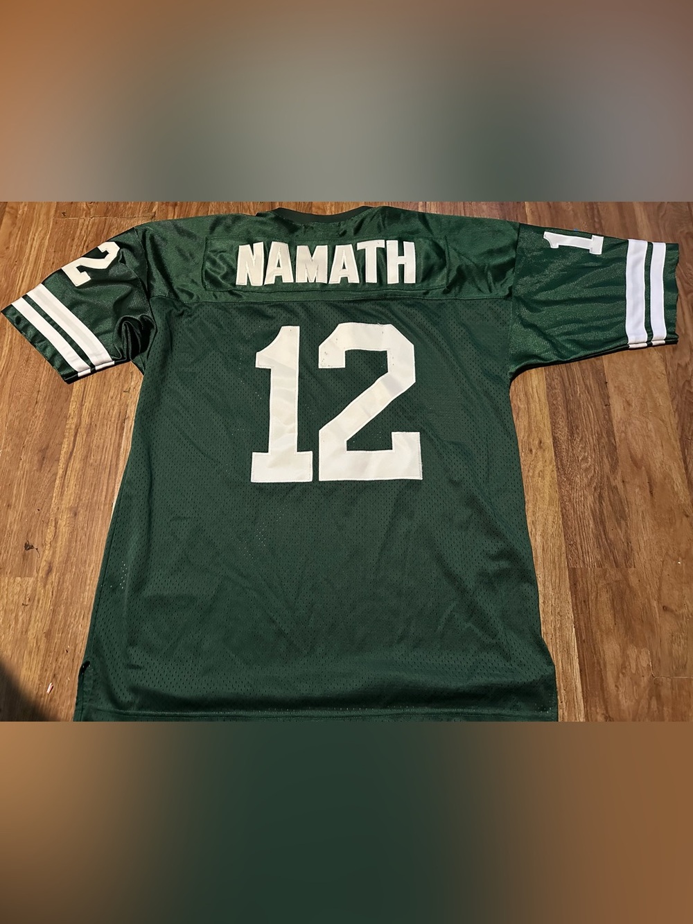 NFL football New York Jets Joe Namath #12 Jersey Size 2XL